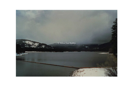 Yellow Cup Studios Mountain Snow Print