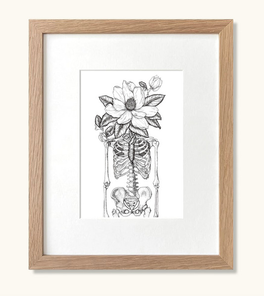 Laura Clay Art In Bloom VIII Print