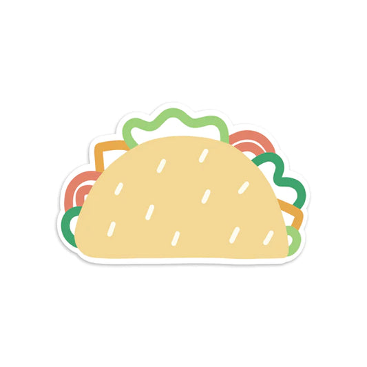 Paper + Craft Pantry Taco Vinyl Sticker