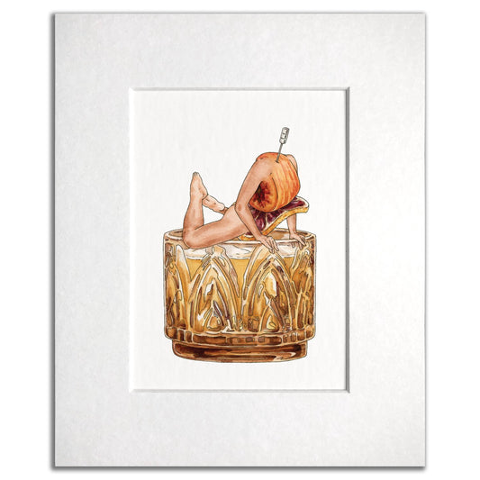 Maridad Studio Whiskey Cocktail Print