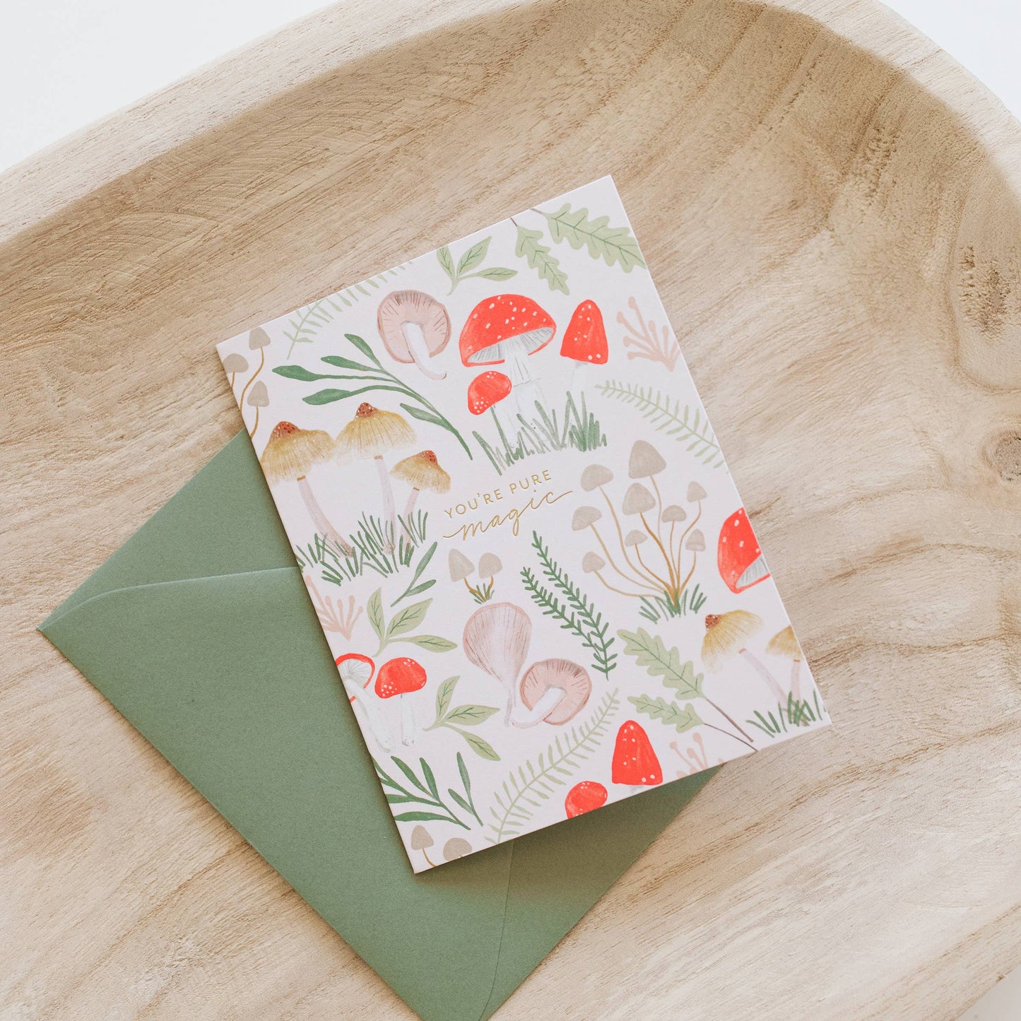 Ramona & Ruth Magic Mushroom Card