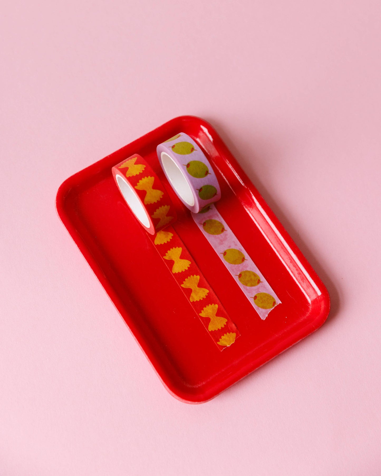 Mel Andrel Olive & Pasta Washi Tape Two-Pack