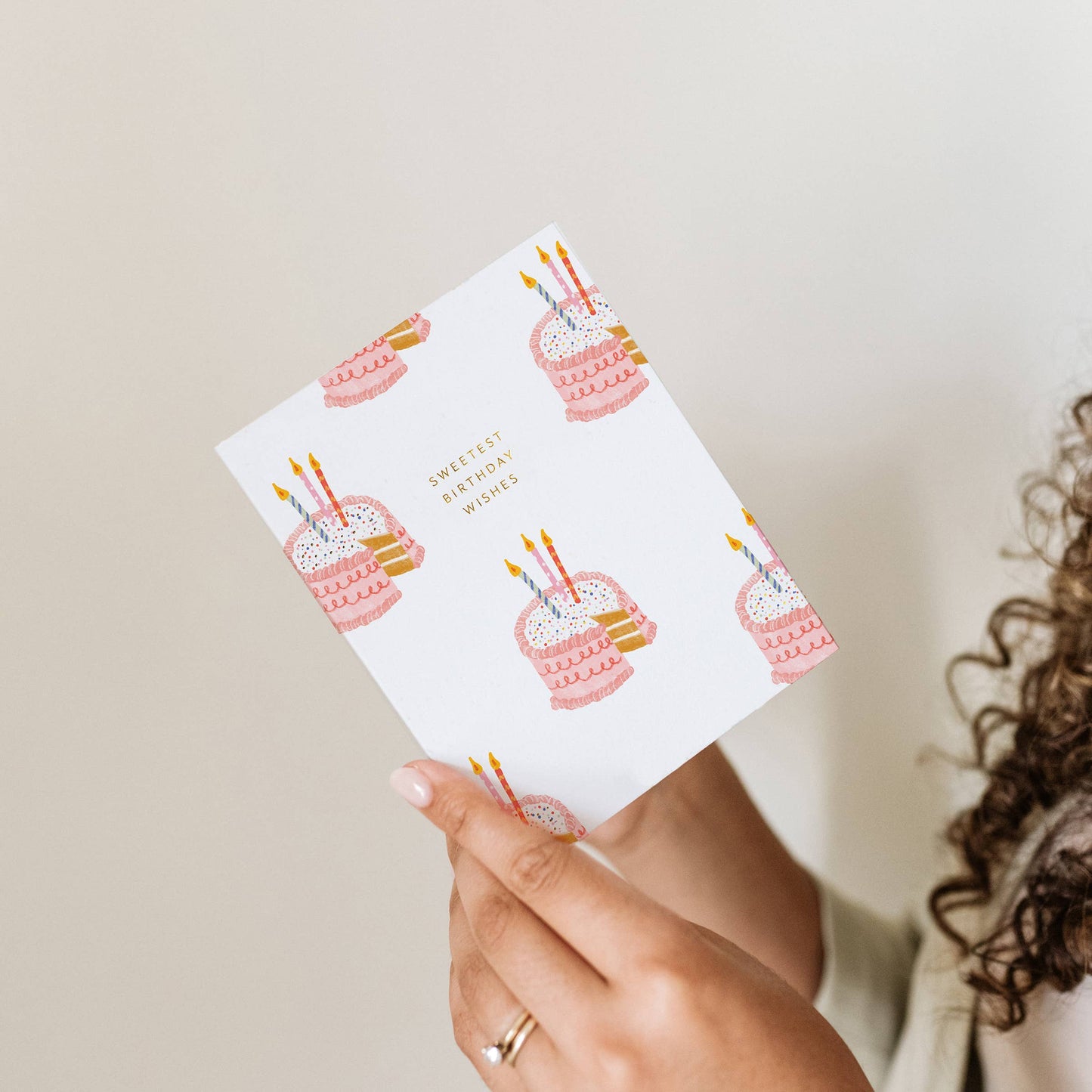 Ramona & Ruth Sweetest Birthday Cake Card
