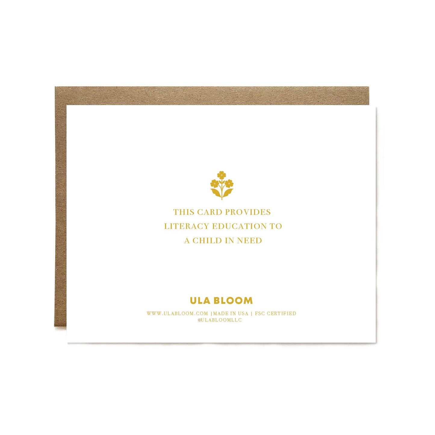 Ula Bloom Grad! Card