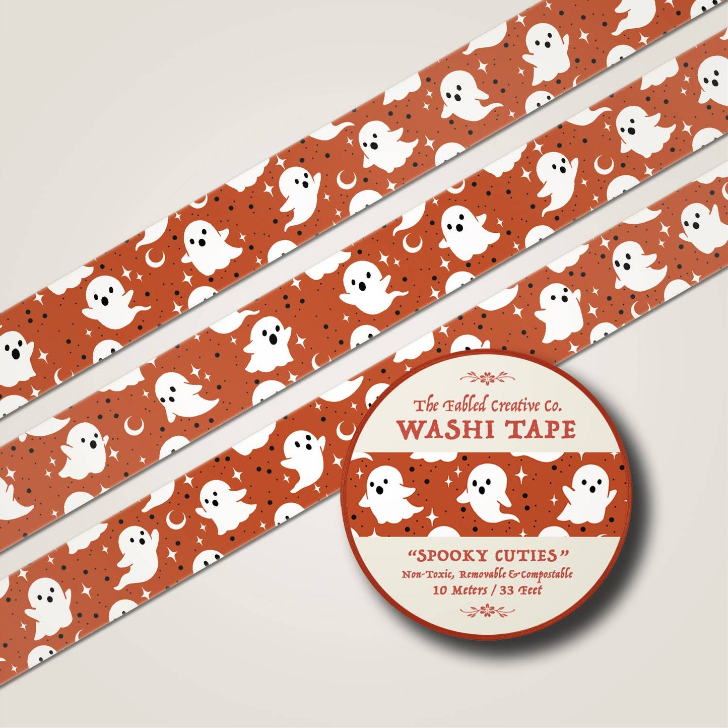 The Fabled Creative Co. Spookie Cuties Washi Tape