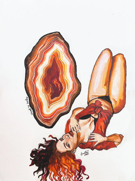Opal Dreams Agate Gilcée Print