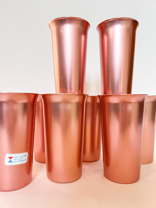 The Kitchen Committee Rose Aluminum Cups