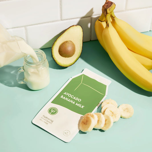 ESW Beauty Avocado Banana Milk Hydrating Sheet Mask