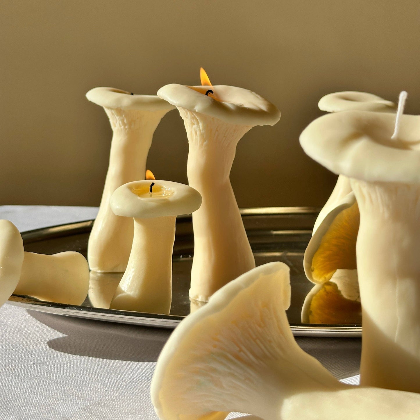 Scandles Mushroom Candle