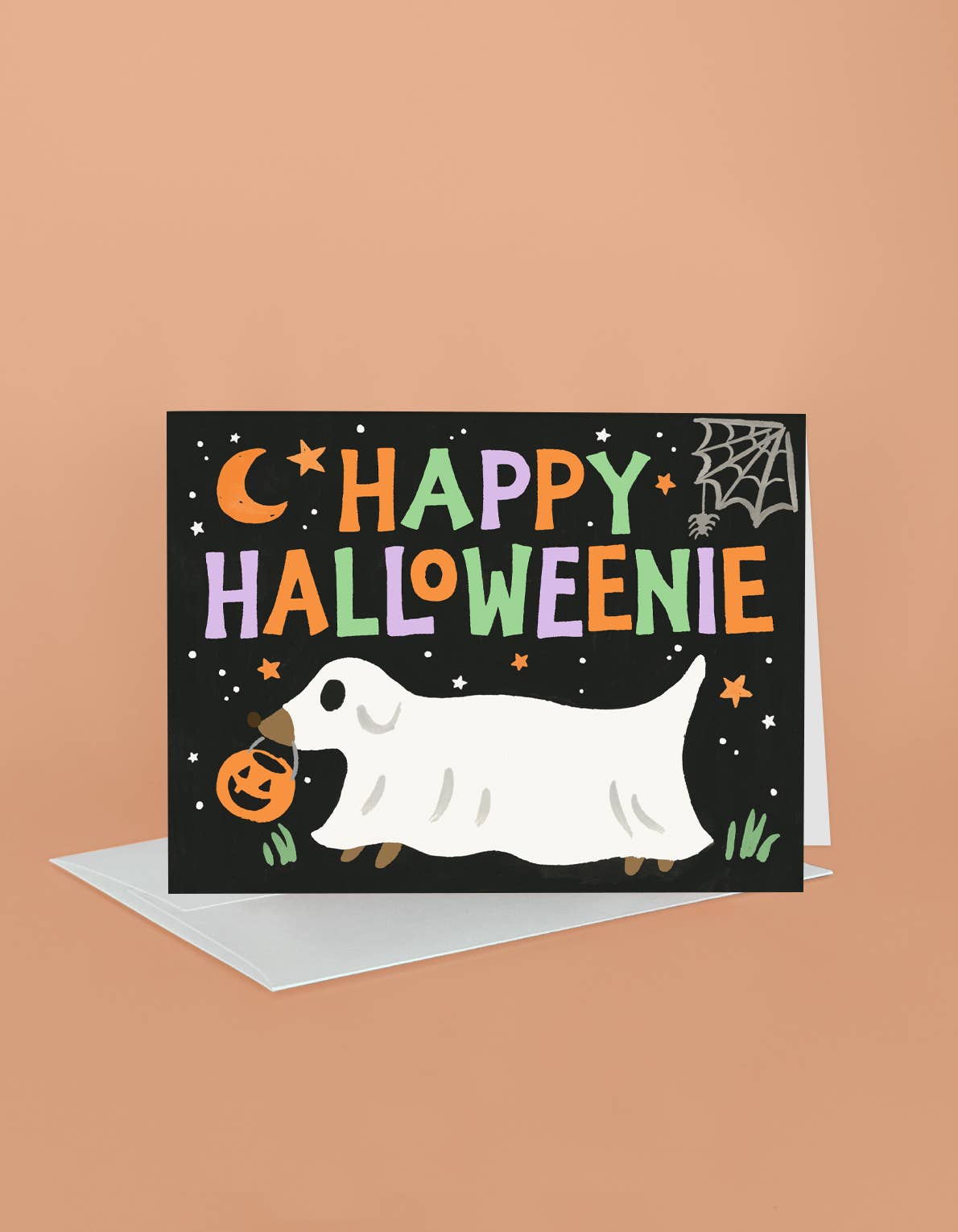 Idlewild Co. Happy Halloweenie Greeting Card