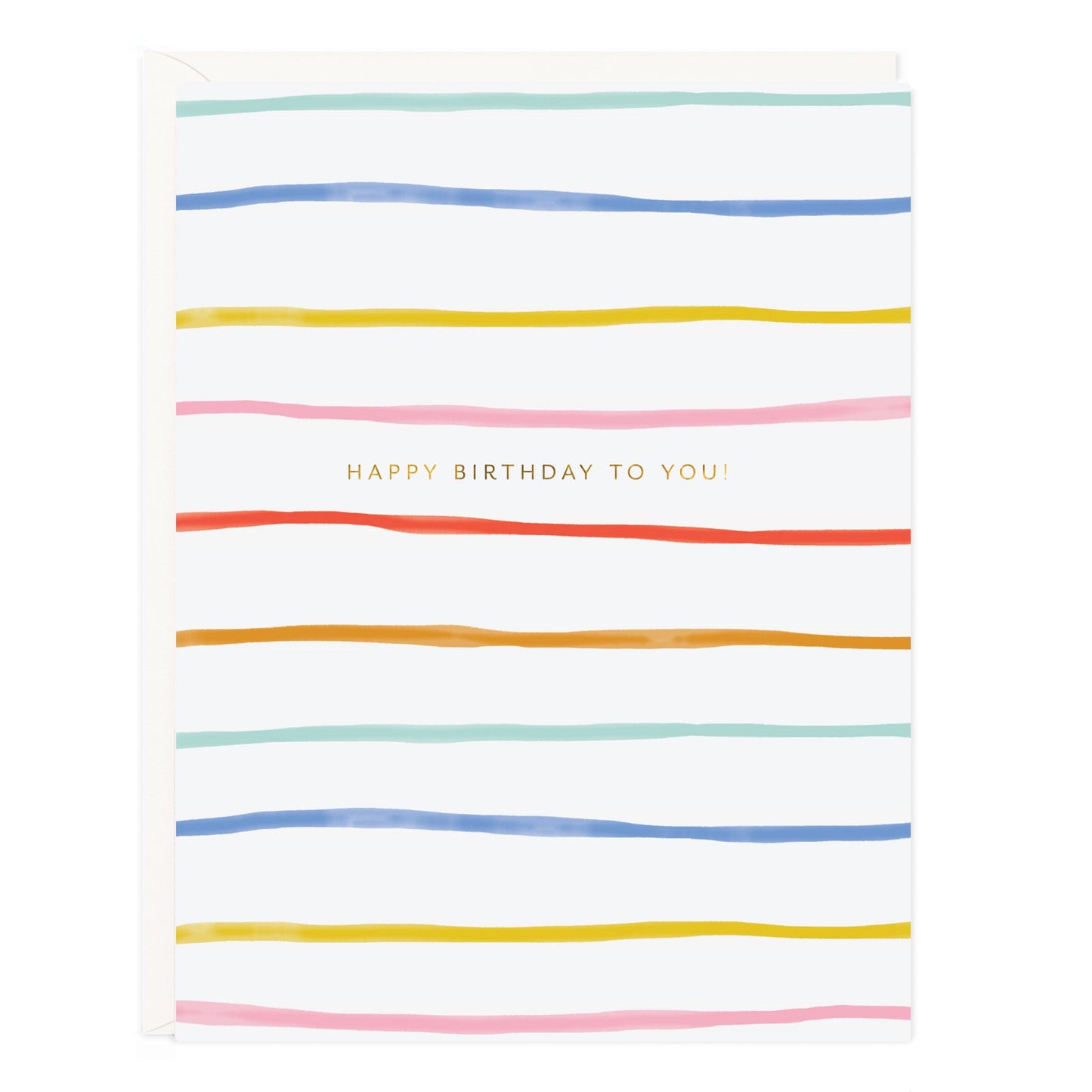 Ramona & Ruth Birthday Stripes Card