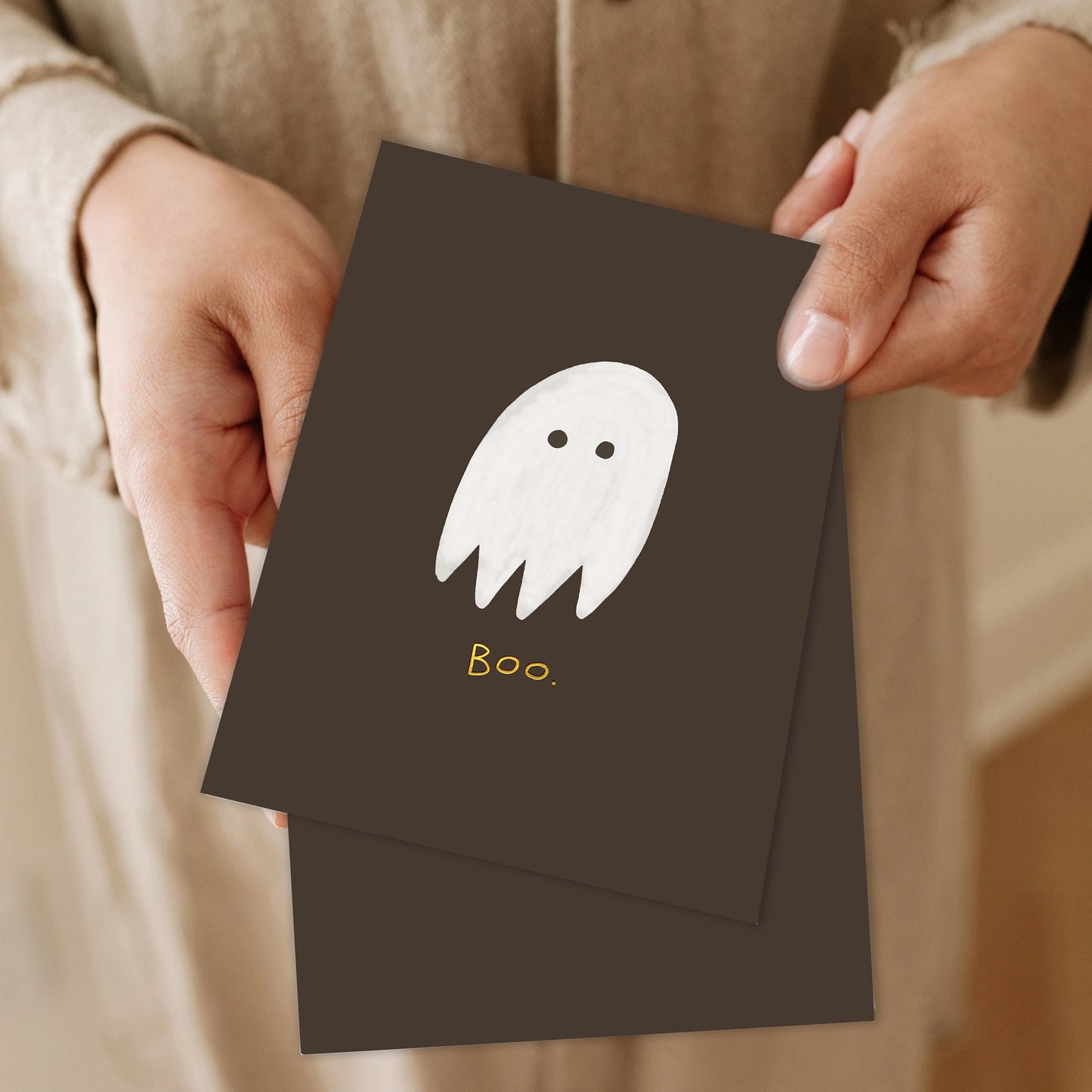 Ramona & Ruth Boo Ghost Card