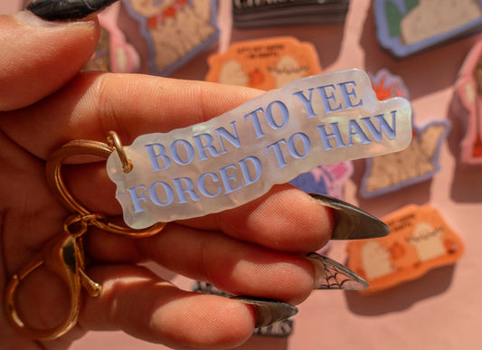 Jollie Ollie Born to Yee Keychain