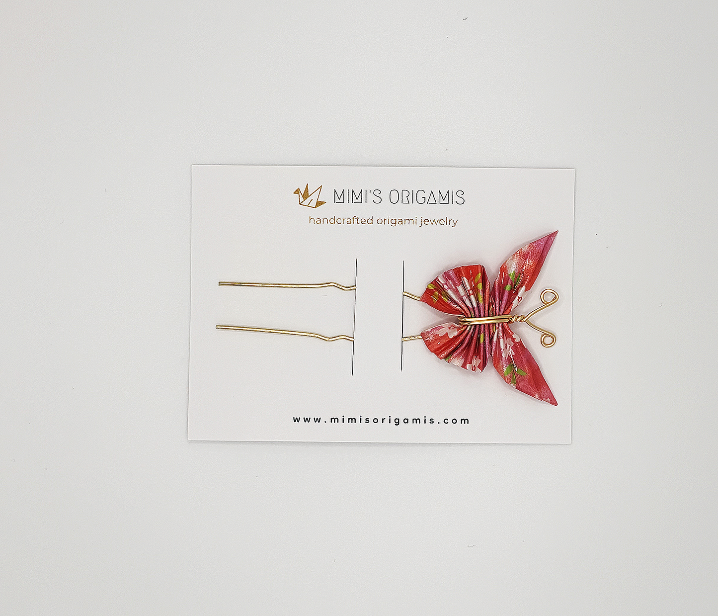 Mimi's Origamis Butterfly Hair Pins
