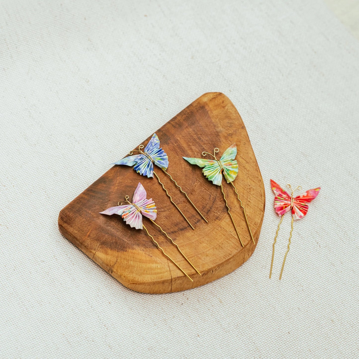Mimi's Origamis Butterfly Hair Pins