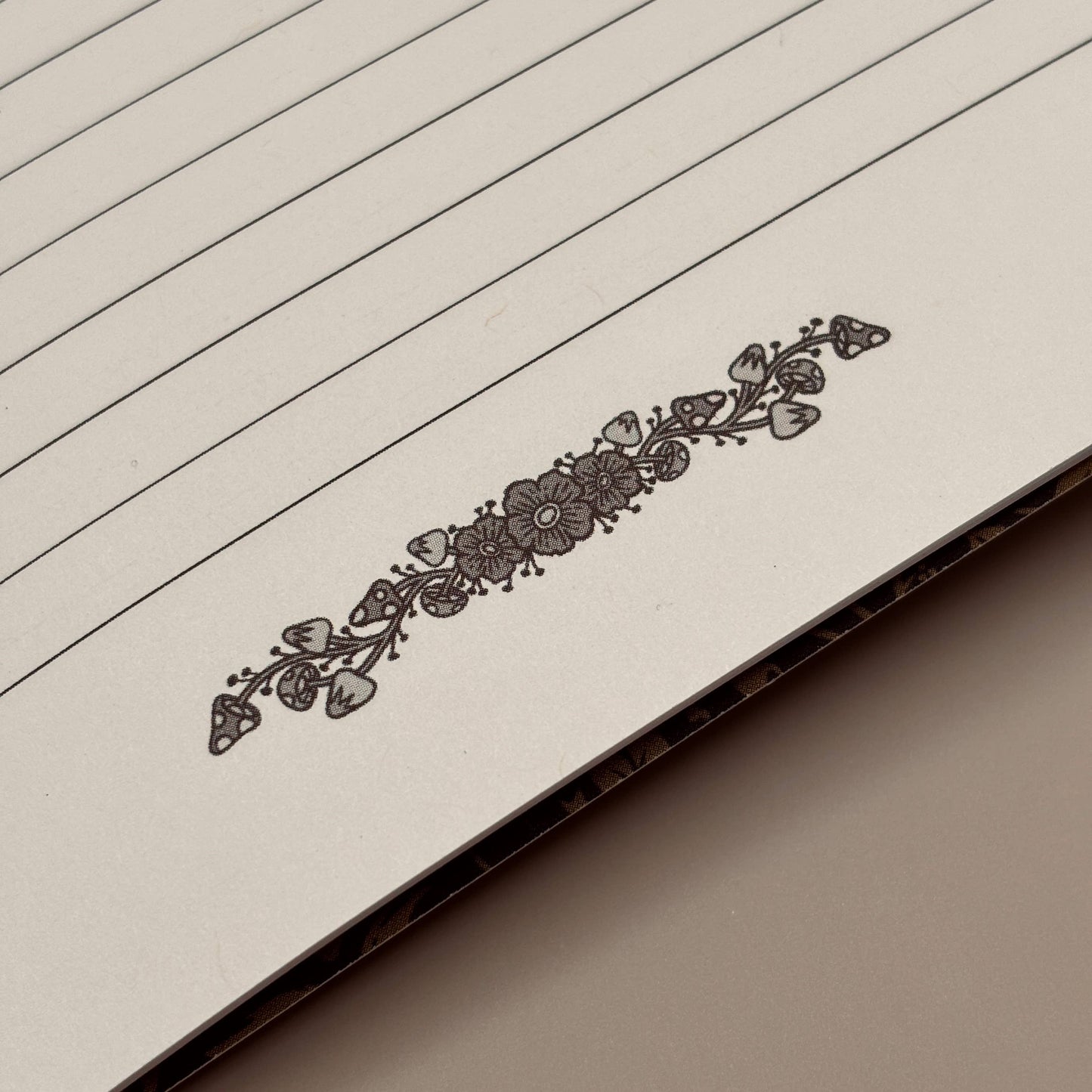 The Fabled Creative Co. Lined Notebook - Wicked Wildflowers