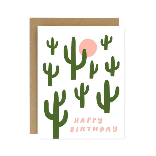 Worthwhile Paper Birthday Cactus Card