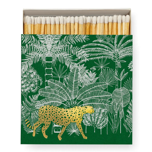 Archivist Gallery Square Matchbox : Cheetah in the Jungle