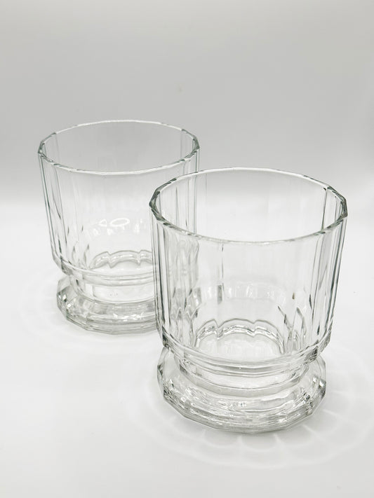 The Kitchen Committee Clear Rocks Glasses