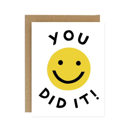 Worthwhile Paper You Did It! Congratulations Card