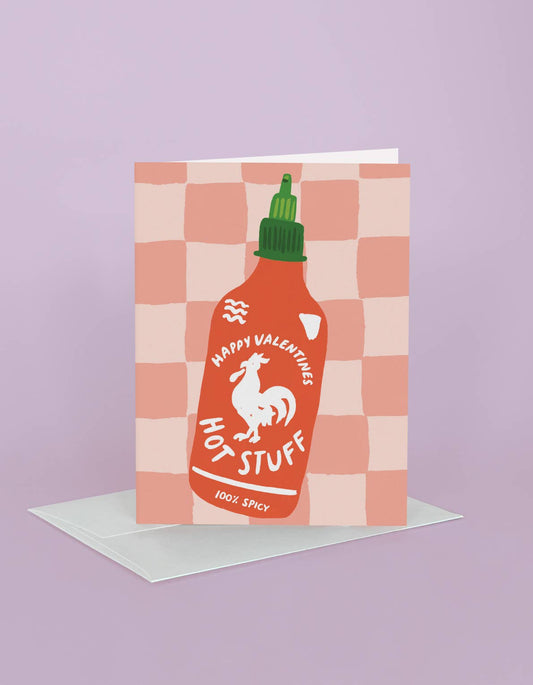 Idlewild Co. Rooster Sauce Valentine's Day Greeting Card