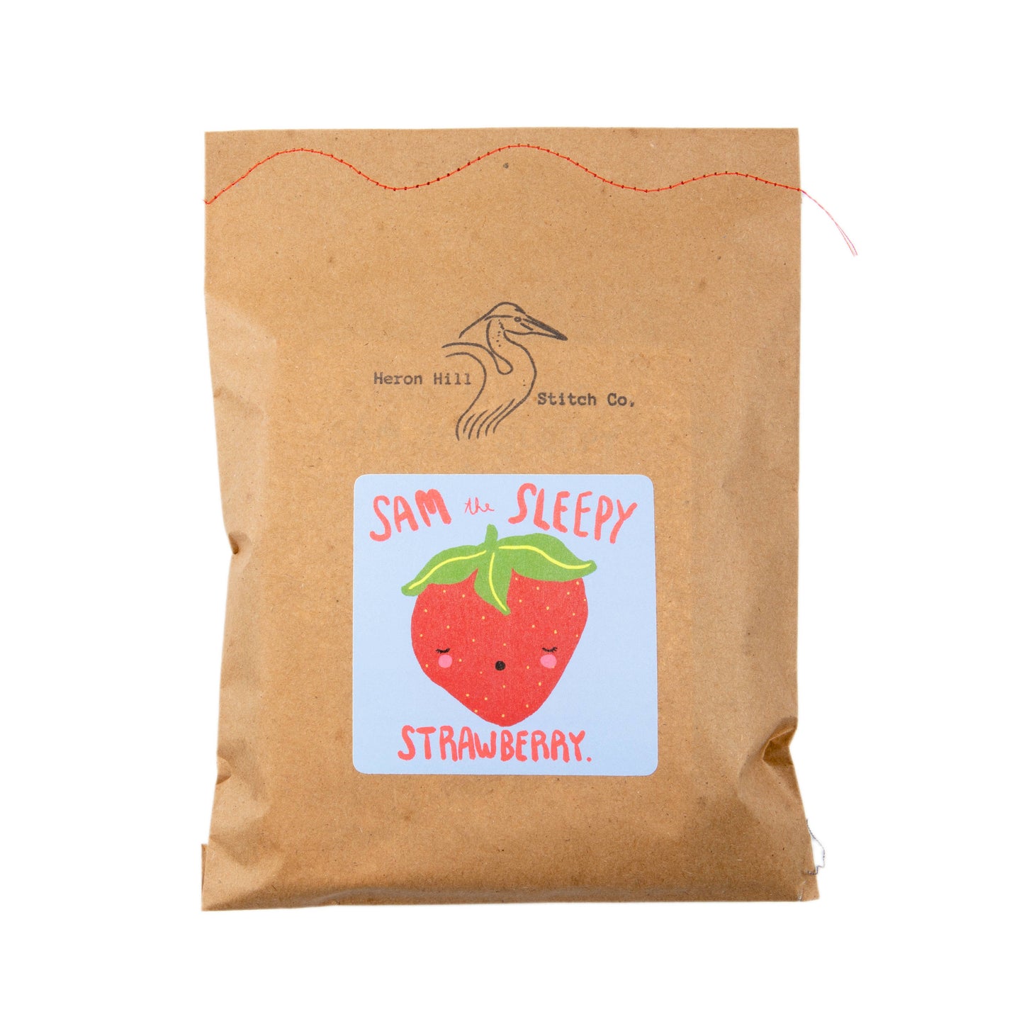 Heron Hill Stitch Co. | Sam the Sleepy Strawberry - DIY Craft Kit