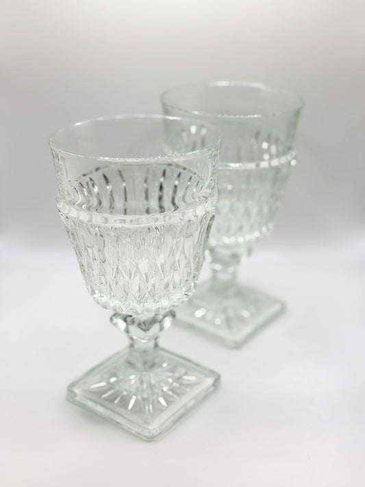 The Kitchen Committee Clear Dear Mt. Vernon Goblets Sets