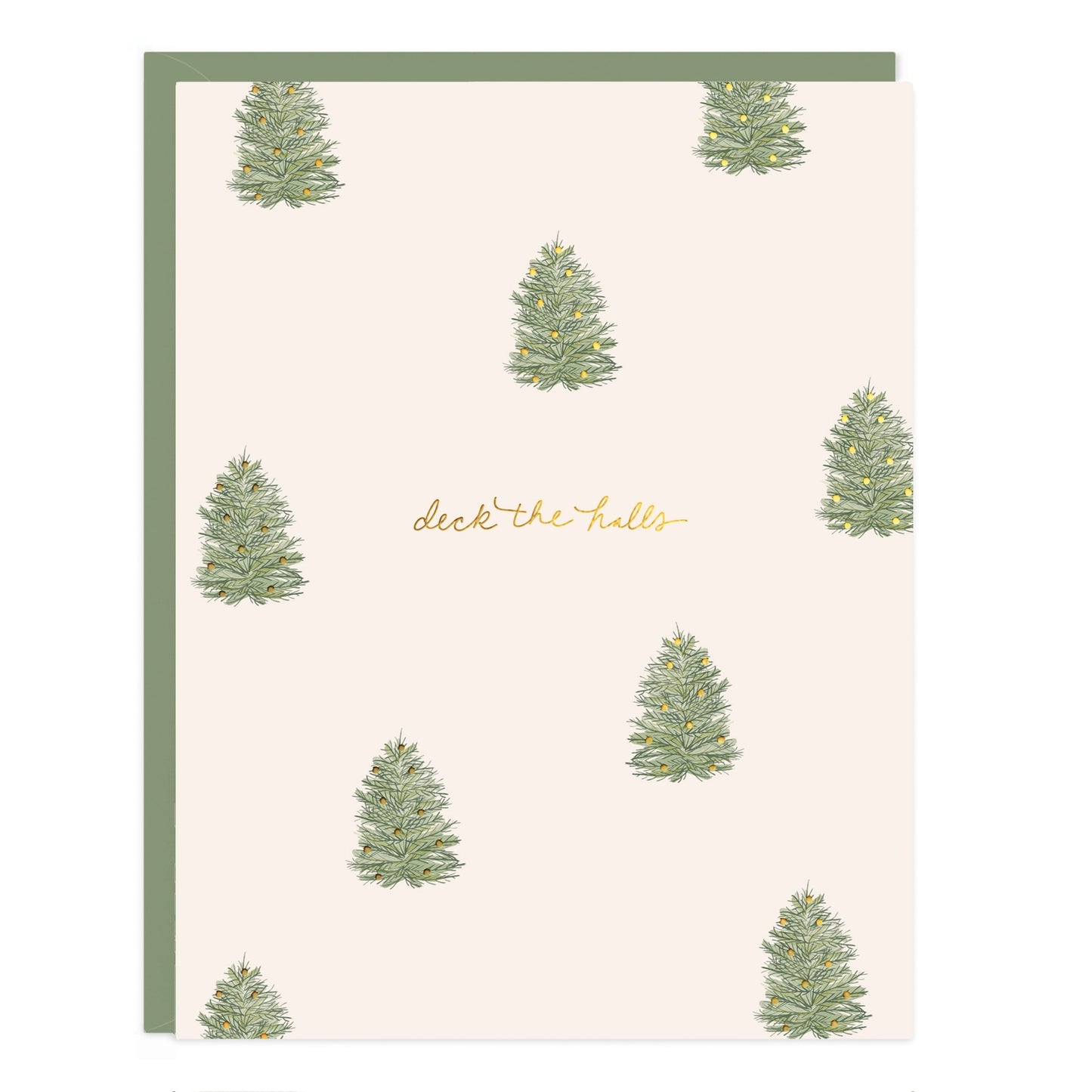 Ramona & Ruth Deck The Halls Tree Card