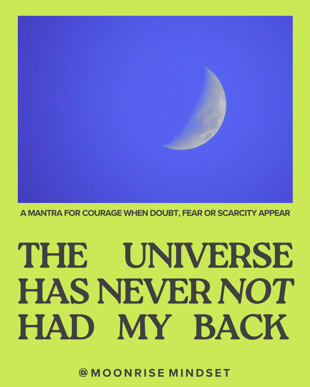 Moonrise Mindset Universe Sticker