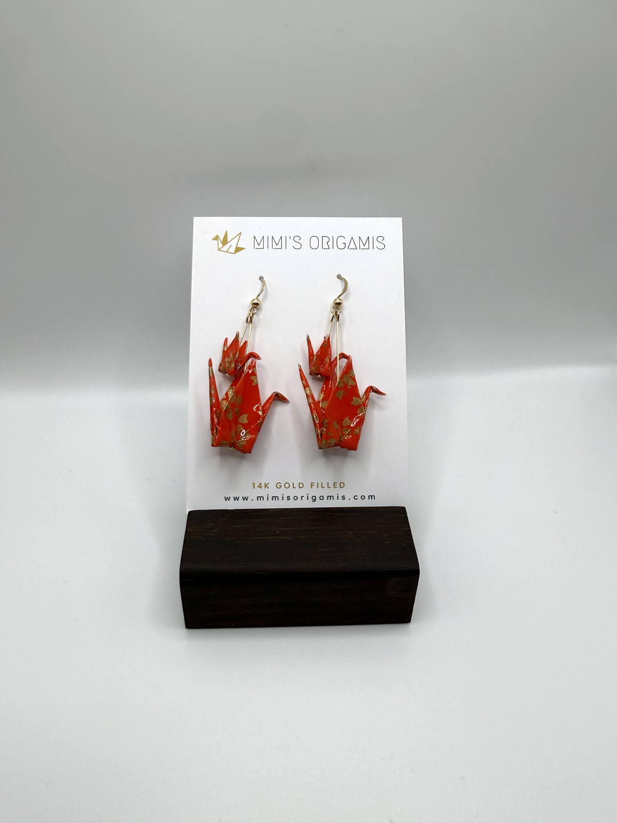 Mimi's Origamis Double Crane Earrings
