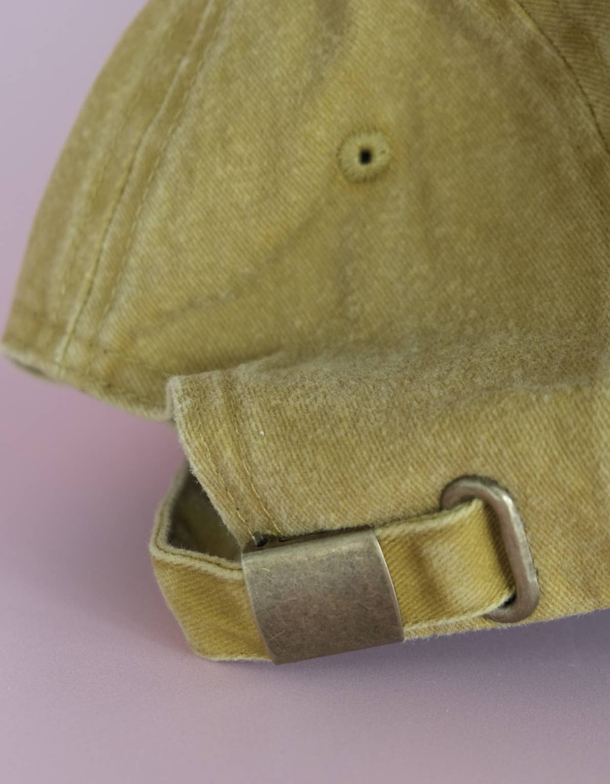 Idlewild Co. Embroidered Hat | Garlic, Washed Mustard Color