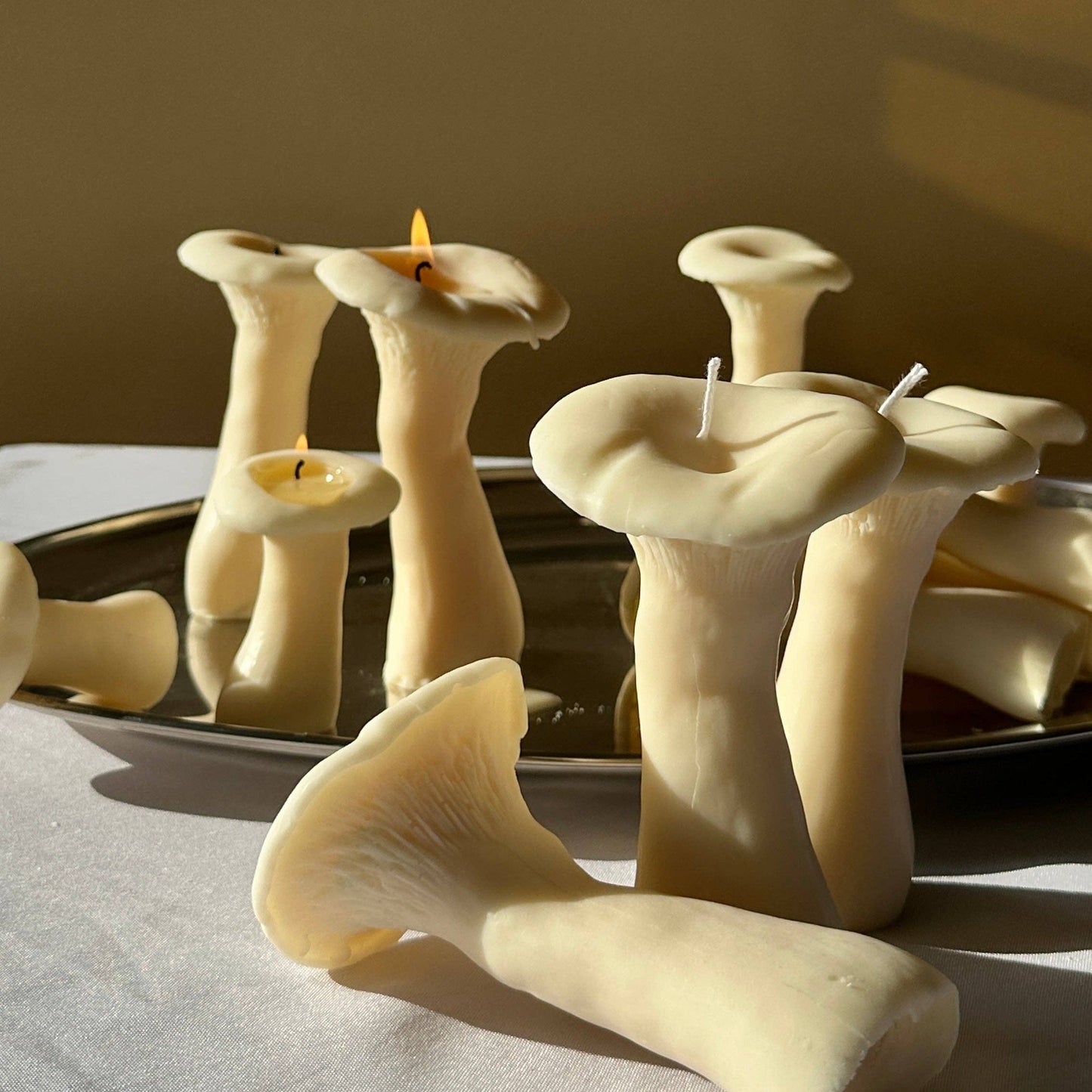 Scandles Mushroom Candle