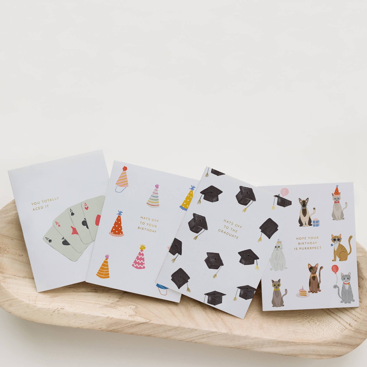 Ramona & Ruth Congrats Grad Hats Card