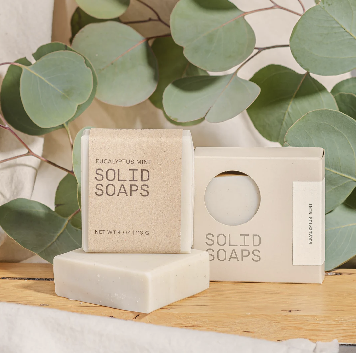 Solid Soaps Eucalyptus Mint Soap Bar