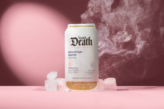 ESW Beauty Mountain Water Liquid Death Hydrating Face Mask