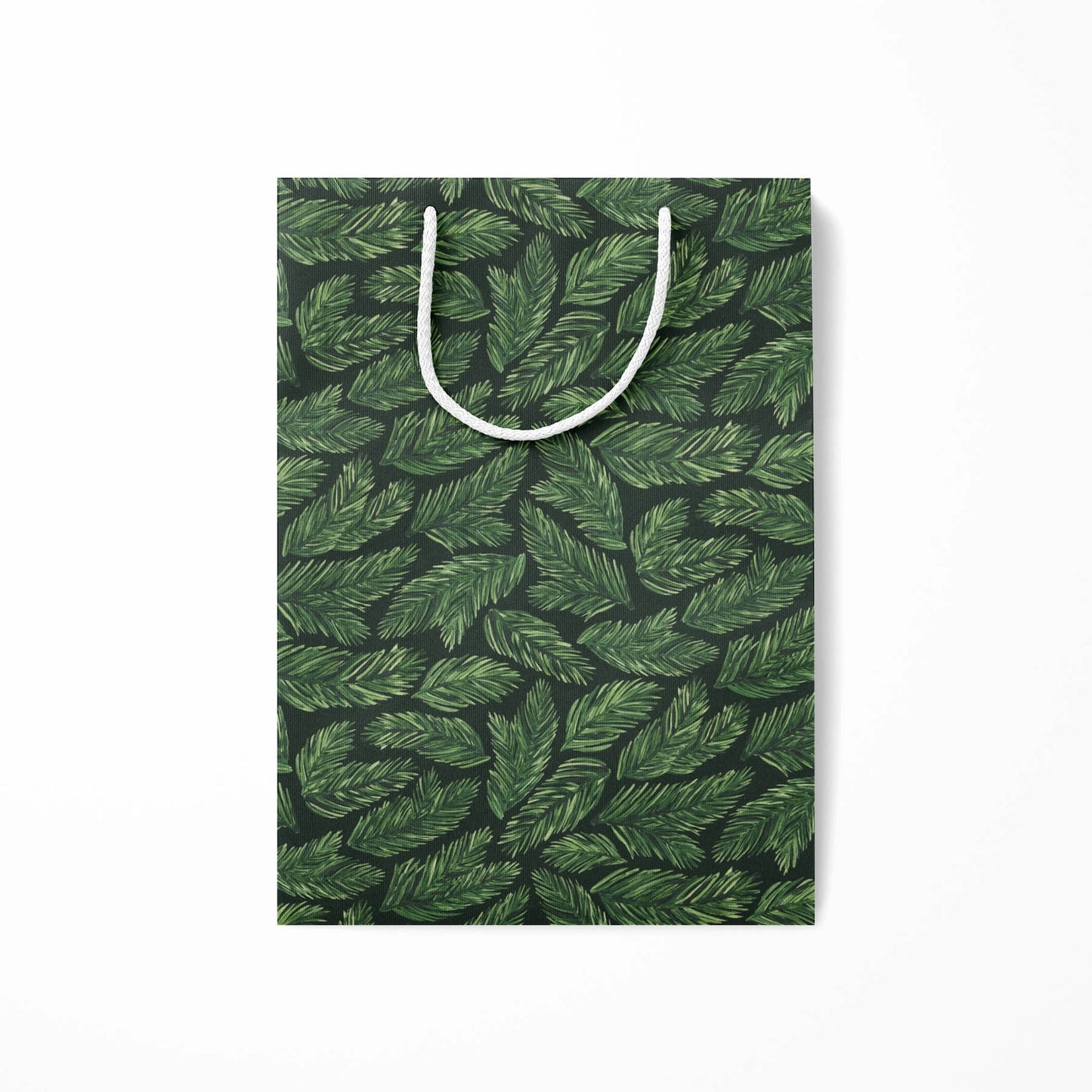 Paper Anchor Co Holiday Deep Winter Fir Gift Bag