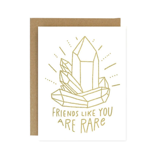 Worthwhile Paper Friends Like You Crystal Card