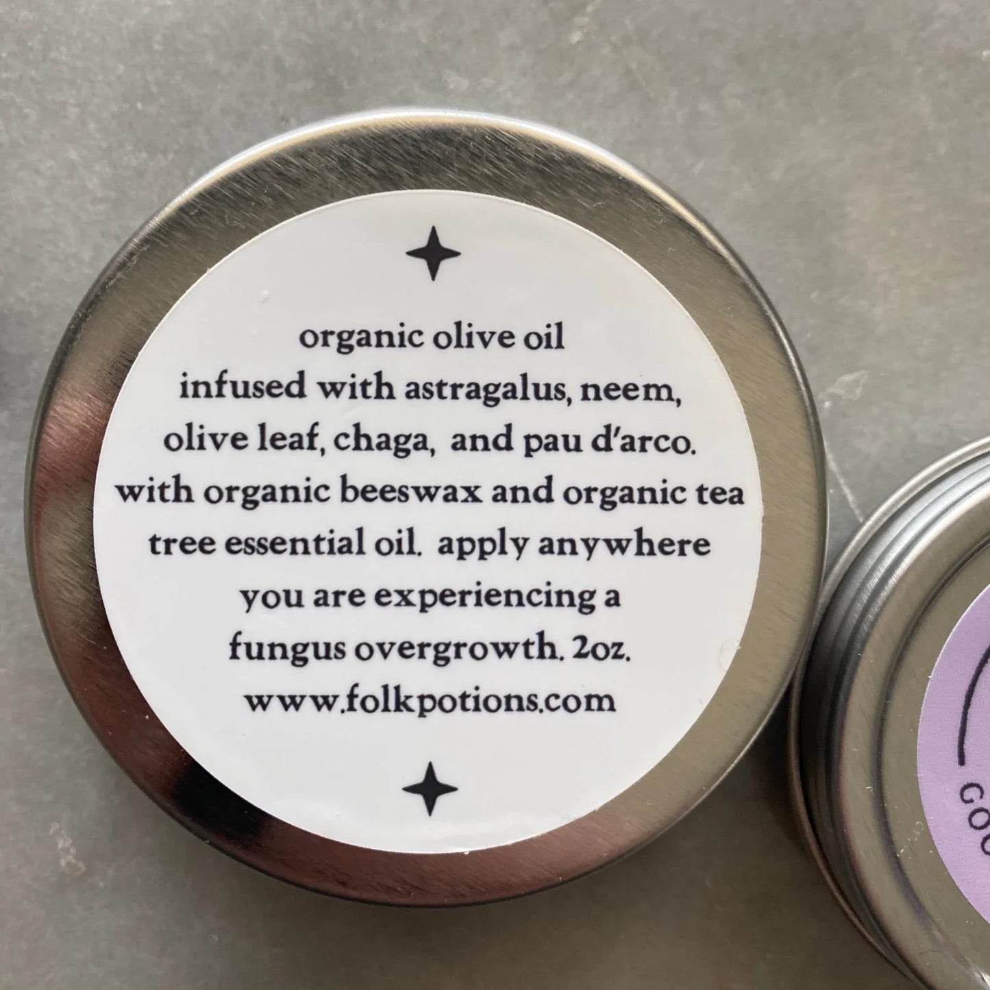 Folk Potions Goodbye Fungi Salve