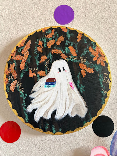 Ghosts in the Garden: An Acrylic Painting Workshop 10.18.26 3pm-5pm