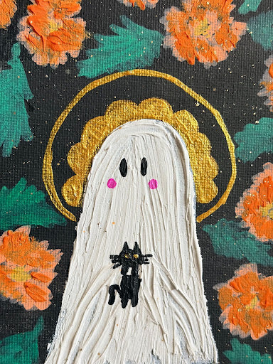 Ghosts in the Garden: An Acrylic Painting Workshop 10.18.26 3pm-5pm