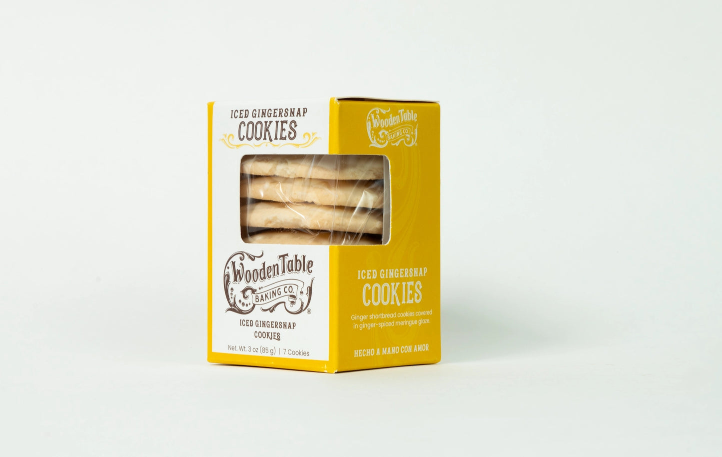 Wooden Table Baking Co Ginger Meringue Tea Cookies