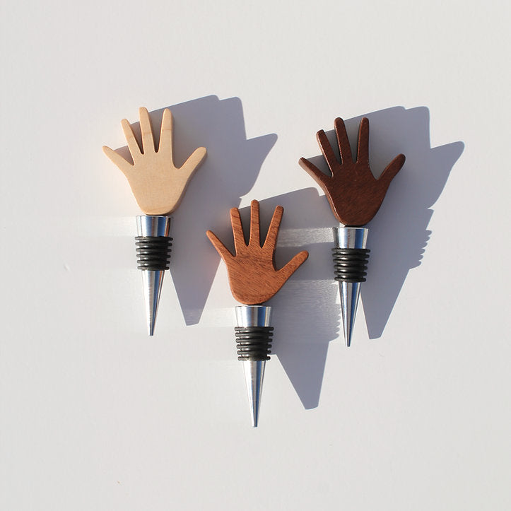 Honey Wood ATX Hand Wine Stoppers