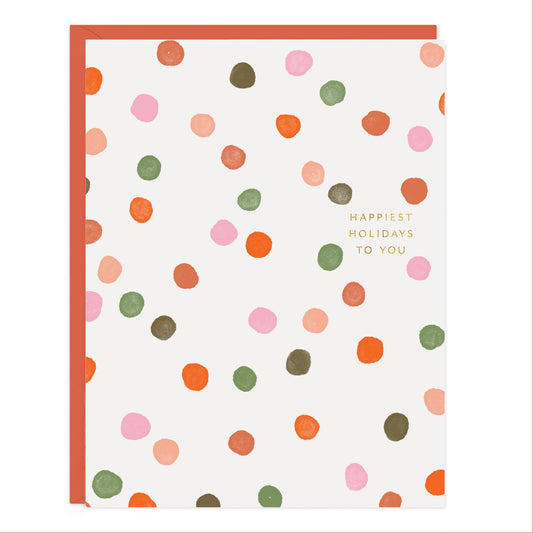 Ramona & Ruth Holiday Confetti Card