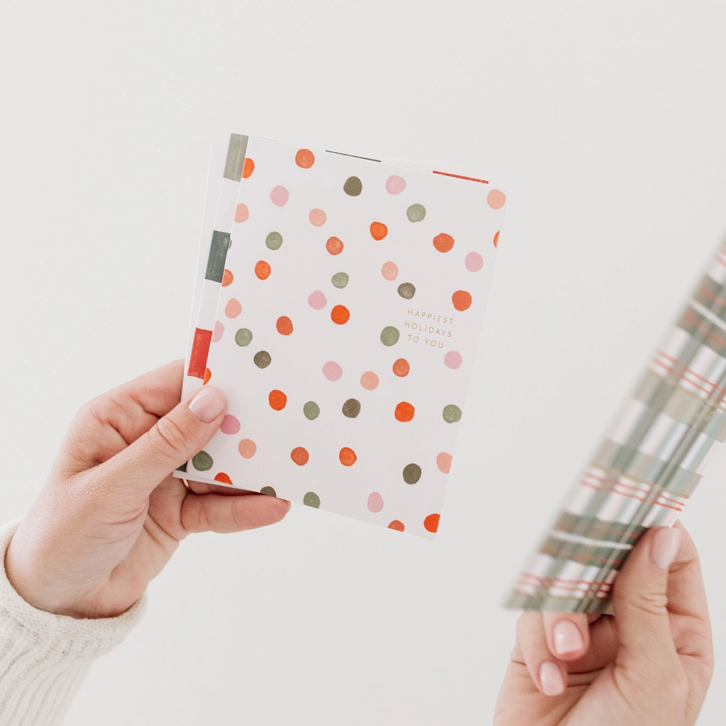 Ramona & Ruth Holiday Confetti Card