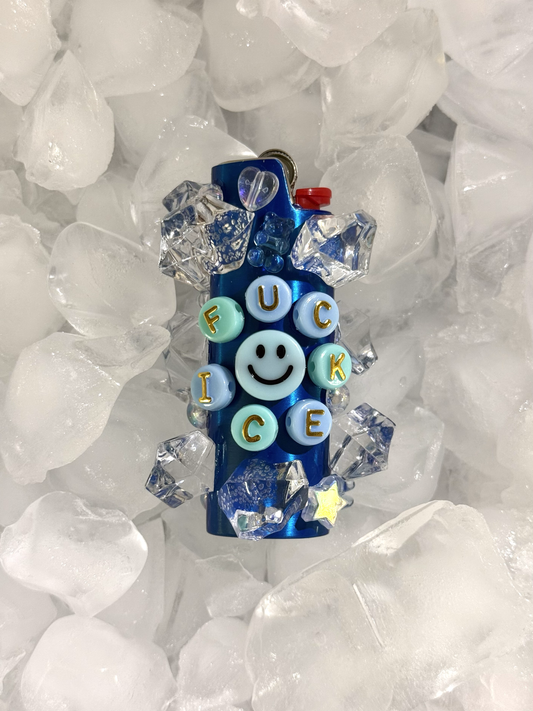 Julie Coolie F*** Ice Smiley Standard Lighter Case