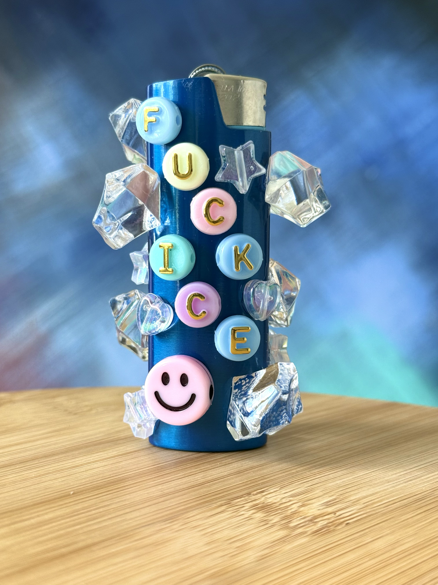 Julie Coolie F*** Ice Smiley Standard Lighter Case