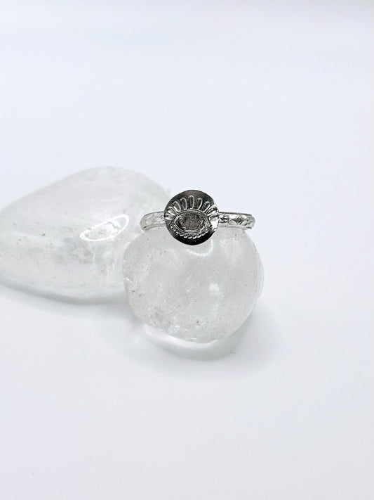 Opal Dreams Jewelry Eye Hammered Ring