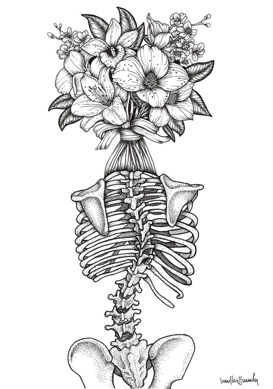Laura Clay Art In Bloom VII Print