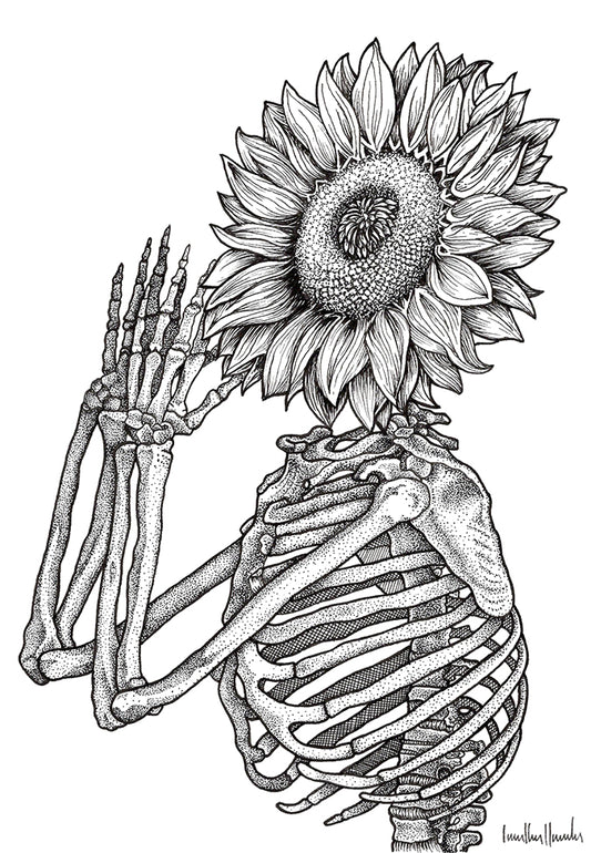 Laura Clay Art In Bloom V Print