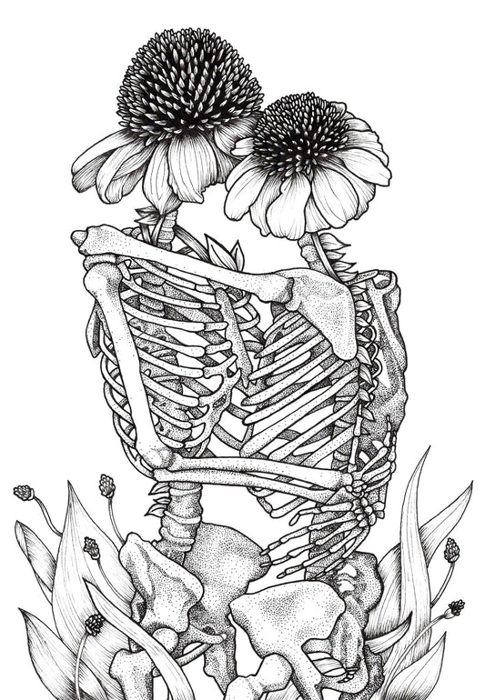 Laura Clay Art In Bloom VI Print
